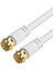 Sline FK-0205 Rg6-U6 F Konnektörlü Hazır Uydu Anten Kablosu 5 Metre 1
