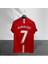 Man. United Ronaldo Baskılı 2007 Retro Kırmızı Kısa Kol Futbol Forması Özel Forma Kumaşı 1