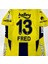 2024/25 Fb/fenerbãhçe Fred Iç Saha Çubuklu Forması Spor T-Shirt 3