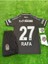 Beşiktâş' 2026 #rafa Silva# Yeni Sezon Alternatif Yakalı Siyah Çocuk Forması 4'lü Set 1