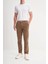 Vintage Kadife Likralı Pamuk Jogger Fit Bej Erkek Pantolon 3015 1