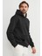 3 Iplik Keep Going Yazı Baskılı Kapüşonlu Oversize Sweatshirt 2