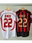Kaka Efsane Milan Retro Futbol Forması 2li Set Nefes Alabilen Polyester Forma Halısaha Forması 1
