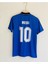 Lionel Messi Argentina Retro Tasarım Futbol Forması Mavi Özel Forma Kumaşı 4