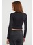 Fiyonk Nakışlı Likralı Crop Body 6
