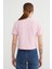Basic Ribana Yaka Mevsimlik Crop Tişört 3