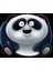 Sevimli Hayvanlar Çıkartmalı Boyama Panda 1