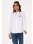 Kadın Beyaz Gömlek Basic 50307990-VR013 1