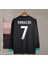 Ronaldo Yeşil Siyah Uzun Kol Retro Forma 2