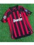 Retro Ac. Milan. Kaka 22 Kırmızı/siyah Yetişkin Forması Hava Alabilen Özel Forma Kumaşı 2