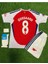 Arsenal 2024-25 Yeni Sezonu Odegaard Iç Saha Çocuk Forması 4'lü Set 1