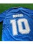 Afa Lionel Messi 10 Arjantin 1994 Arjantin Retro Özel Forması Yakalı New Mavi 2