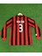 Milan Özel 125.YIL Maldini 3 Uzun Kol Nostalji Forması 1