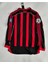 Milan 2006 Inzaghi 9 Kırmızı Siyah Uzun Kol Taraftar Forması 2