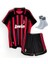 Milan 2006 Maldini 3 Kırmızı Sıyah Çocuk Taraftar Forması 4 Lü Set 2