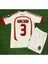 Milan 2007 #3 Maldini Çocuk Forması Çorap Bileklik Hediyeli (Beyaz) 1