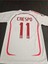 Milan 2006 Crespo 11 Beyaz Kısa Kol Eefsane Taraftar Forması 1