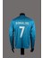 Cristiano Ronaldo 7 Real Madrid' Uzun Kol Turkuaz 17-2018 Yetişkin Futbol Forması 1