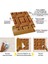 Kendinden Yapışkanlı Fayans Kare Ahşap Desenli Pvc Karo 30X30 cm (11 Adet) 1 M² 3