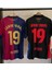 2024/25 Barcelona #19 Lamine Yamal Iç Saha & Deplasman Forması 2 Li Set 1