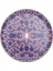 Glamorous Pembe Düz Tabak, 24 cm 1