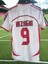 Mılan 2006/07 Şampiyonlar Ligi Inzaghı #9 Kısa Kol Beyaz Yetişkin Forması 1