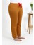 Kadın Pamuklu Büyük Beden Alt Pijama Hardal 3