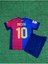 Barcelona Yeni Sezon Lionel Messi Iç Saha Çocuk Forması 4lü Set Şort+Çorap+Bileklik 3