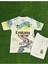 Real Madrid Cristiano Ronaldo Ejderha Desenli Çocuk Forması (Beyazyeni) 4'lü Set 2