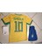 Brezilya Neymar Özel Tasarım Çocuk Futbol Forma 3 Lü Set. Şort+Forma+Çorap 1