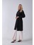 Siyah Önü Aller Detaylı Bağcıklı Modal Tunik 31050762.01 7