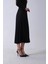 Siyah Eteği Pilise Detaylı Elbise 3975495.01 5