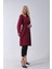 Bordo Önü Aller Detaylı Bağcıklı Modal Tunik 31050762.04 3