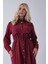 Bordo Önü Aller Detaylı Bağcıklı Modal Tunik 31050762.04 8
