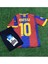 Barcelona 2011 Şampiyonlar Ligi Finali Lionel Messi Çocuk Forması Şort Çorap 4'lü Set 1