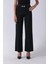 Siyah Fleto Cepli Düz Pantolon 03030309.01 3
