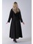 Siyah Fermuar Kapamalı Ceket Üzeri Desenli Etekli Takım 4577259.01 6