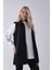 Siyah Tunik Kolu Çiçek Desenli Yelekli 2'li Takım 940120274.01 5