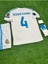 #4 Sergio Ramos Real Madrid 2018 Finali Çocuk Forması Şort Çorap Bileklik 4'lü Set 4