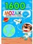 1600 Mozaik Çıkartmalı Boyama Kitabım Mavi Kitap 1