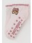 Kız Çocuk Patik Çorap Abs Li Sevimli Ayıcık Baskılı 1-6 Yaş, Pembe 3