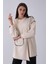 Taş Önü Kanguru Cep Detaylı Çizgi Dikişli Bisiklet Yaka Tunik 940170263.50 2