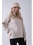 Taş V Yaka Beli Lastikli Triko Kazak 46892623.50 6