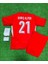 Türkiye Milli Takım #21 Barış Alperen Çocuk Forması 4'lü Set (Red) 1