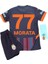 2024/2025 Sezon Alvaro Morata Siyah Alternatif Yeni Sezon Özel Çocuk Futbol Forması 1