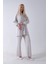 Taş Yaka ve Pantolon Paçası Taş Detaylı Tunikli Takım 4703048.50 2