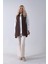 Kahve Tunik Kolu Çiçek Desenli Yelekli 2'li Takım 940120274.05 2