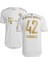B.a.y.e.r.n/m.ü.n.i.h 2021/22 Sezonu #42 Jamal Musiala Iç Saha Forması (White-Gold) 2