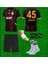 Galatâsarây//vitor.osimhênn-45 Siyah Alternatif Yeni Sezon Futbol Çocuk Forması Maske Hediye 2