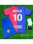 F.c. Barcelona 2024/25 #10 Lionel Messi Çocuk Iç Saha Forma Takımı 3 Lü Set 2